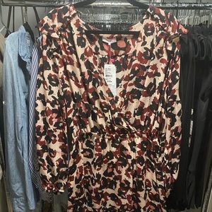 Parker animal print dress